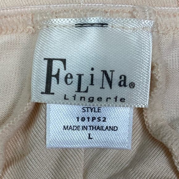 NWT | Felina So Smooth Modal Low Rise Thong Size Large in Bare - Picture 3 of 5